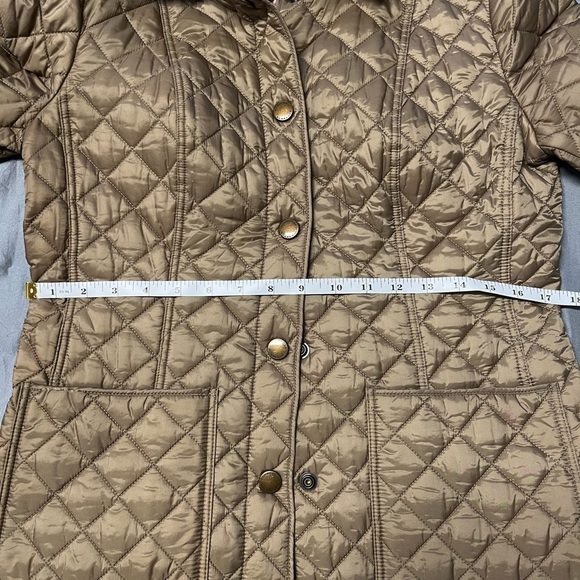 Burberry Quilted Jacket  Taupe or Brown - Picture 7 of 9